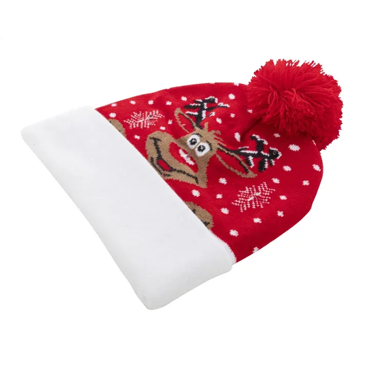Christmas LED winter hat reindeer - AP800175 (ANDA#A)
